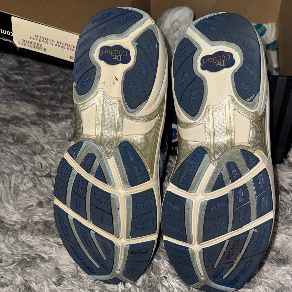 Dr. Comfort Women's Athletic Shoes - Blue - Picture 4 of 7